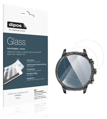 Produktbild von 2x Schutzfolie für HIRREO FV13 - Anti-Shock 9H Folie dipos Glass Kunststoffglas