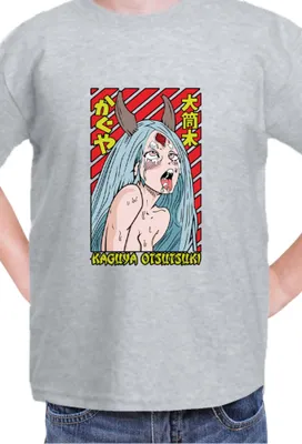 Immagine prodotto di Maglietta per bambini Japan Manga Anime Comics Animation Naruto Kaguya, 9-11 Jahr - 140 , Gris