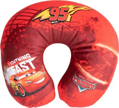 Produktbild von Tataway Cars Lightning Mc Queen Kinder-Reise-Nackenkissen aus Stoff