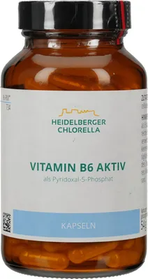 Produktbild von Heidelberger Chlorella Vitamin B6 Kapseln, 120 St. Kapseln