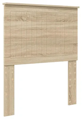 Image de Tête de lit vidaXL en bois composite chêne Sonoma