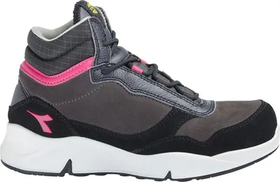 Immagine prodotto di Diadora scarpa di sicurezza da donna Athena MID D0458 S3L nineIron/raspberry, secondo EN ISO 20345:2022 S3L FO SR ESD taglia 38