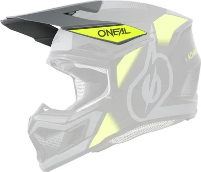 Produktbild von Oneal Visier 3Srs Helm Vision Black/Neon Yellow/Gray Größe: OS
