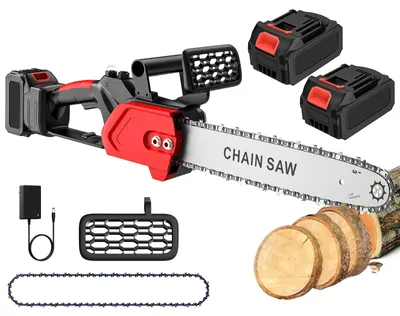 Produktbild von Akku-Kettensäge - Bürstenloser Motor - 30-cm-Schwert - Kabellos - Handgeführt - Für Holzarbeiten und Brennholzschnitt