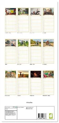 Produktbild von Familienplaner 2026 - Wilde50er mit 5 Spalten (Wandkalender, 21 x 45 cm) CALVENDO