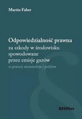 Produktbild von Odpowiedzialność prawna za szkody w środowisku...