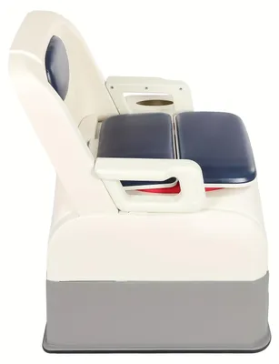 Obrázek produktu pro Mobilní toaletní křeslo - Přenosná toaleta - Toaletní křeslo pro lůžko - Hygienické křeslo - Toaletní pomůcka pro seniory