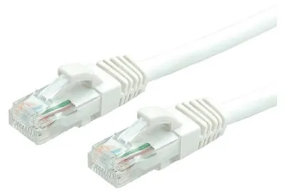 Produktbild von VALUE Patchkabel Cat.6A (Class EA) UTP, weiß, 15 m