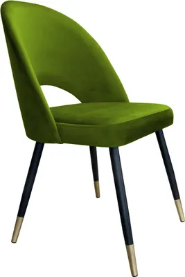 Obrázek produktu pro Židle ISKAR BL VELVET GOLD olivová