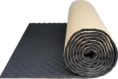 Produktbild von Auto Schallabsorptionswellenschaumdämpfer Schallschutz Dämmmatte Schwarz 200cm*100cm