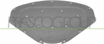 Produktbild von PRASCO BM1231945 Motorraumdämmung für BMW 1 Schrägheck (F20) Motorhaube Motorhaubendämmung