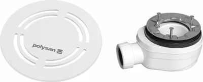 Immagine prodotto di Sifone per piatti doccia FLEXIA, 90 mm, DN40, bianco