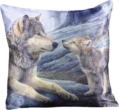 Image de Coussin les freres loup