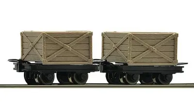 Obrázok produktu pre Roco 34603 Set: Dvojdielne nákladné vozne Kastenloren H0e