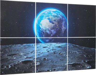 Produktbild von 6er-Pack Acoustic Panels 23,6 x 23,6 Zoll Selbstklebend für Zuhause Earth