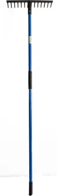 Obrázek produktu pro hrábě 14z, d.35cm kov. S NÁSADOU sklolaminát 140cm