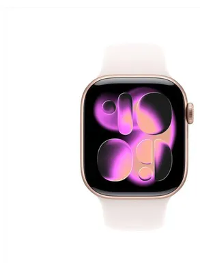 Immagine prodotto di Apple Watch Series 11 42mm alluminio oro rosa cinturino Blush S/M MEU04QL/A