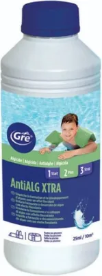 Zdjęcie produktu dla Płynny algicyd do basenów Gre AntiALG XTRA, 1 l
