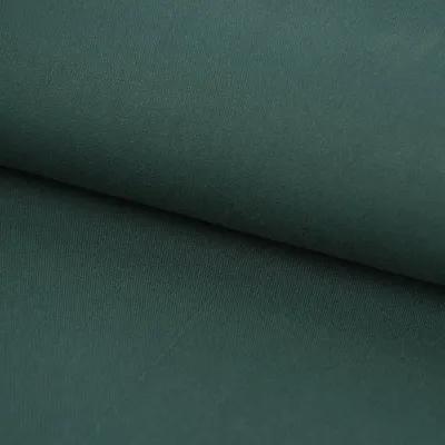Produktbild von Viskosestoff Meterware Stretch Rosella uni dunkelgrün 1,40m