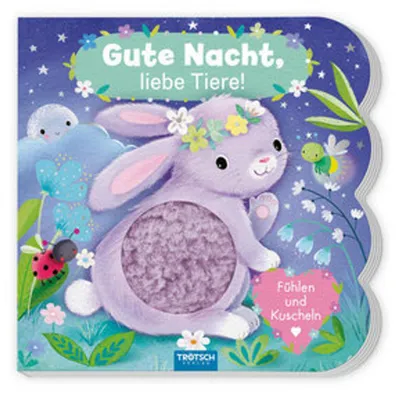 Immagine prodotto di Trötsch Fühlbuch Gute Nacht, liebe Tiere! Fühlen und Kuscheln