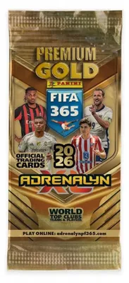 Produktbild von PANINI FIFA 365 2026 PREMIUM GOLD PACK – 4 LIMITED football cards