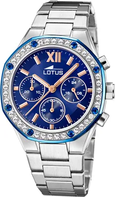 Lotus 18872/2 Damenuhr Chronograph Excellent Blau 1