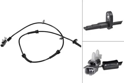 Produktbild von Sensor Raddrehzahl aktiver Sensor 955 mm Kabel A.B.S. für NISSAN