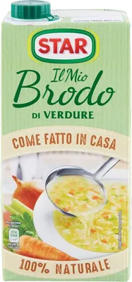 Produktbild von 3x Star brodo Vegetarisch Brühe Flüssigkeit reich an Geschmack Fertiggerichte 1Lt