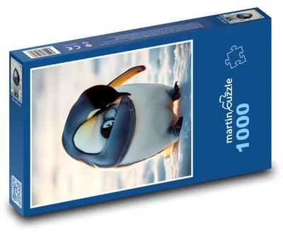 Obrázek produktu pro martinpuzzle - Puzzle 1000 - Tučňák s mládětem