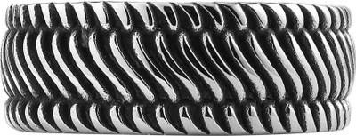 Produktbild von ZIPPO - Tyre Shape Ring - Edelstahlring Gr.64 Reifendesign in verschiedenen Größen 2007181
