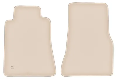 Produktbild von DURBAN Beige Velours-Fußmatten vorne für Ford Mustang MK5 Coupé (2004-2014)
