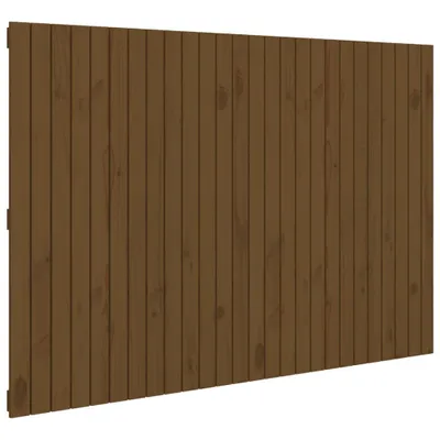 Produktbild von Wand-Kopfteil Honigbraun 166x3x110 cm Massivholz Kiefer