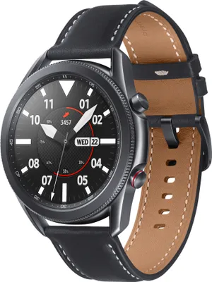 Produktbild von Samsung Galaxy Watch 3 schwarz Smartwatch Fitnesstracker LTE 45mm OHNE BAND