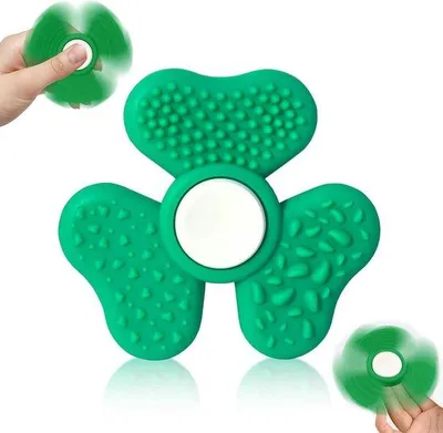 Obrázok produktu pre Drevený fidget spinner – rotačný fidget – relaxácia