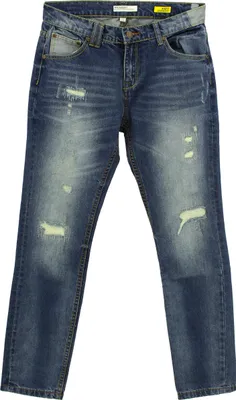 Produktbild von 29173 Broadway, Amy,  Damen Jeans Hose, Denim ohne Stretch, blue destroyed, W 29 L 32
