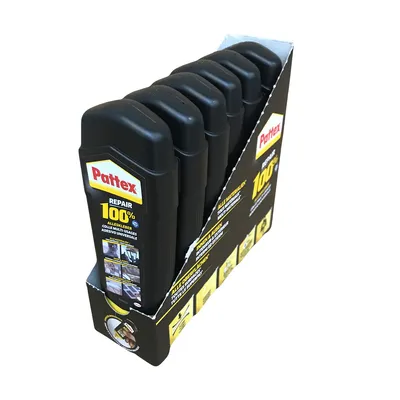 Produktbild von Pattex Alleskleber 100 % Universalkleber 6 x 100g flexibel & transparent