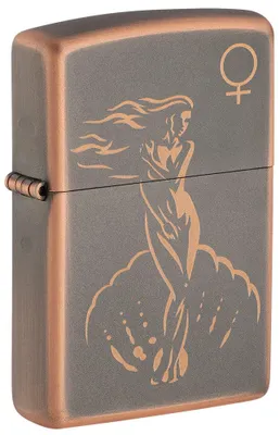 Immagine prodotto di Accendino Zippo Goddess Venus 60007313 con incisione laser effetto bronzo