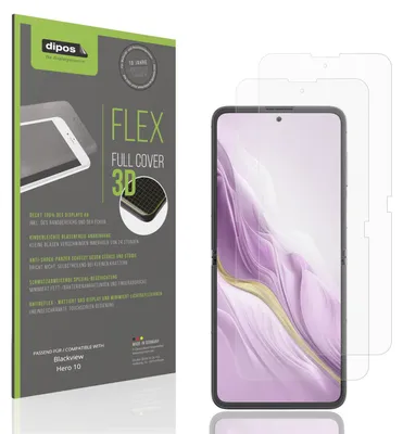 Obrázok produktu pre 2x dipos FlexAR Blackview Hero 10 Innenseite
