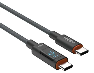 Produktbild von ANSMANN USB-C Kabel, 2 m, Grau