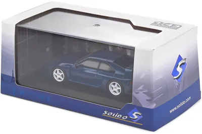 Productafbeelding van Solido 421437430, Venturi 400 GT, blauw metallic, schaal 1:43