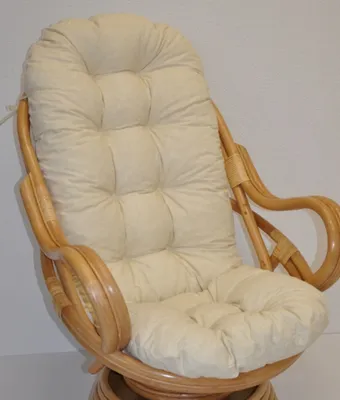 Produktbild von Polster für Schaukelstuhl , Ersatzpolster Schaukelstuhl / Drehsessel L 135 cm , Colore beige