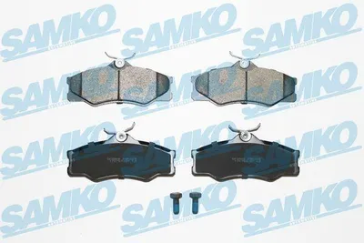 Produktbild von SAMKO Bremsbeläge Satz Vorne Bremsklötze für VW TRANSPORTER III Bus 5SP325