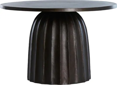 Image de Table d'appoint Light & Living VEGLIA marron foncé – Ø60x38 cm