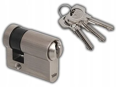 Produktbild von Yale Y500 Türzylinder 10/27 Nickel satiniert