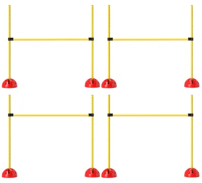 Produktbild von PawHut Agility Set Hunde 4-teiliges Agility-Ausrüstung für Hundetraining