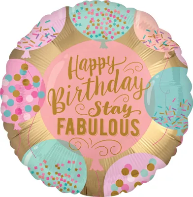 Produktbild von Amscan 3807401, Spielzeugballon, Folie, Geburtstag, Rund, 5 Stück(e)