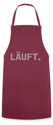 Produktbild von Spreadshirt Stromberg Läuft Kochschürze, One size, Bordeaux