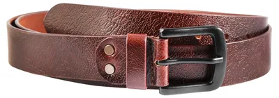 Produktbild von Leonardo Verrelli Herren Gürtel LV0142 hochwertiges Echt Leder, braun, 80 cm - 150 cm (Bundweite) kürzbar