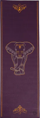 Produktbild von Bodhi Leela Elephant 4.5mm Yogamatte - lila mit Elefant