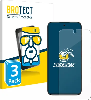 Produktbild von 3x BROTECT Schutzglas für ZTE Blade V70 Vita 9H kratzfest klar